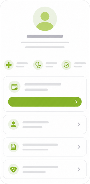 Perfil profesional online en KairosApp visto desde un teléfono móvil