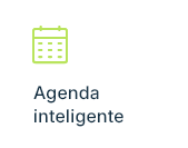 Tarjeta de agenda online con horarios disponibles para reservar una cita